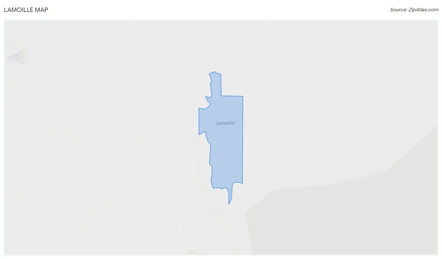 Lamoille Map