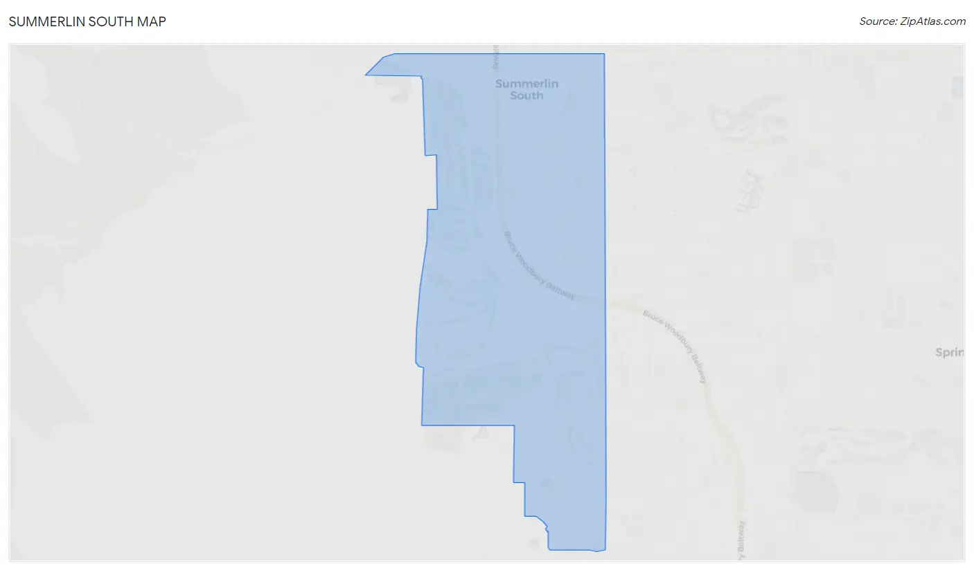 Summerlin South Map