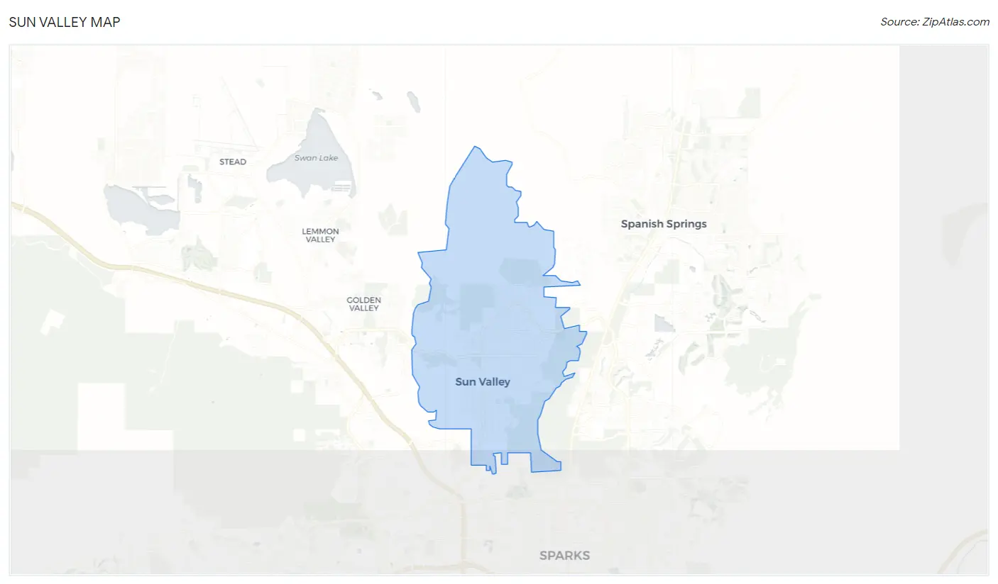 Sun Valley Map