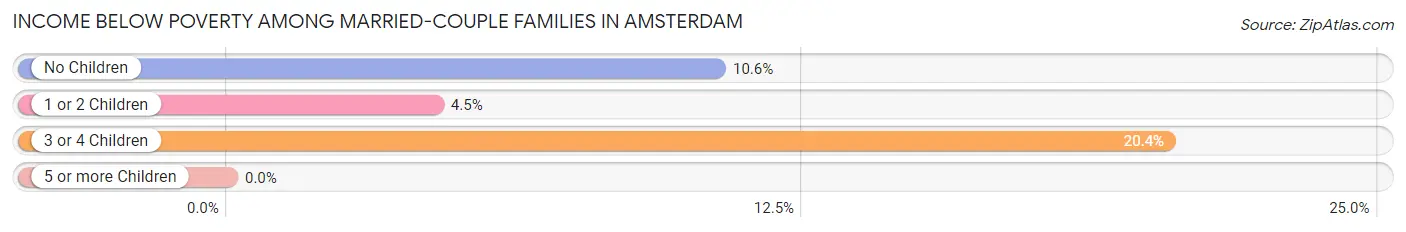 Income Below Poverty Among Married-Couple Families in Amsterdam