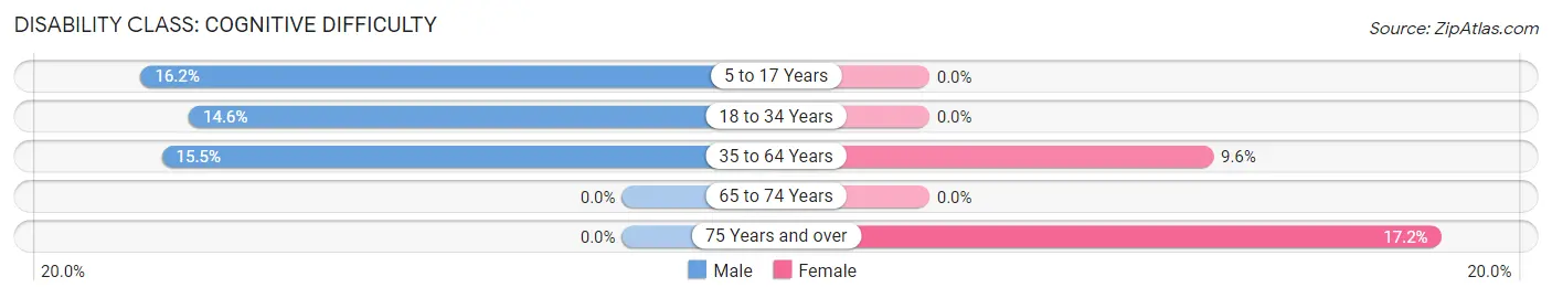 Disability in Arlington: <span>Cognitive Difficulty</span>