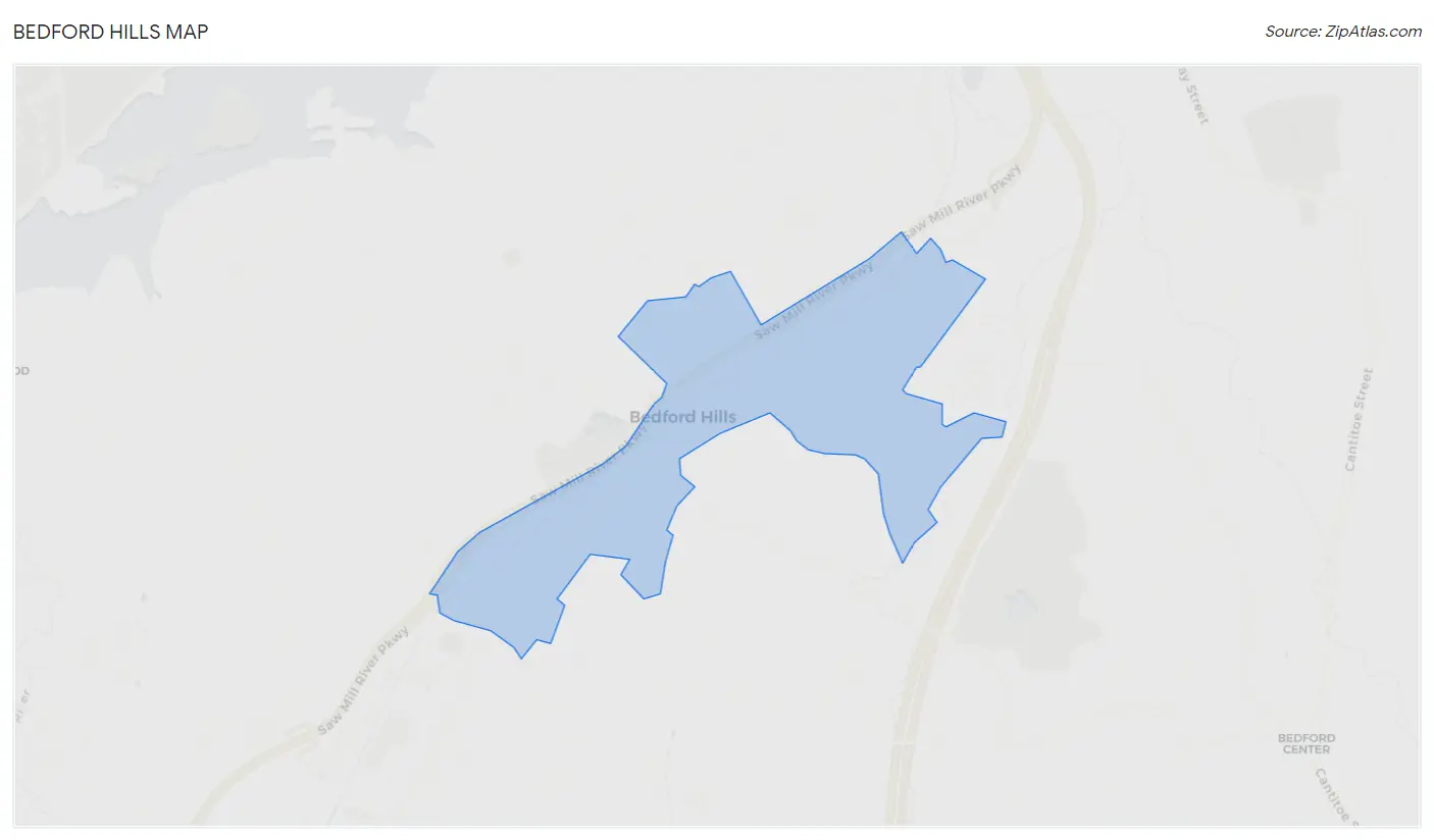 Bedford Hills Map