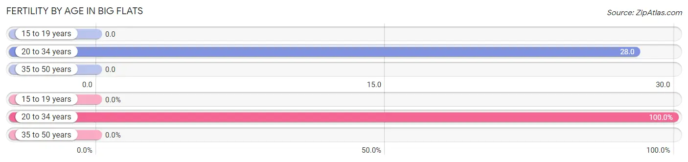 Female Fertility by Age in Big Flats