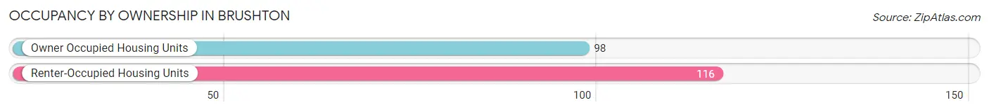 Occupancy by Ownership in Brushton