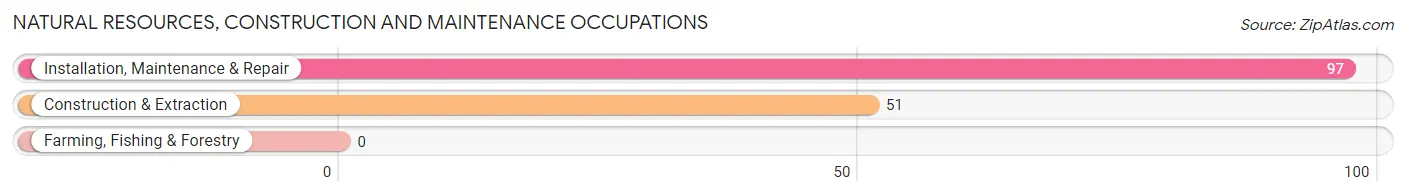 Natural Resources, Construction and Maintenance Occupations in Caledonia