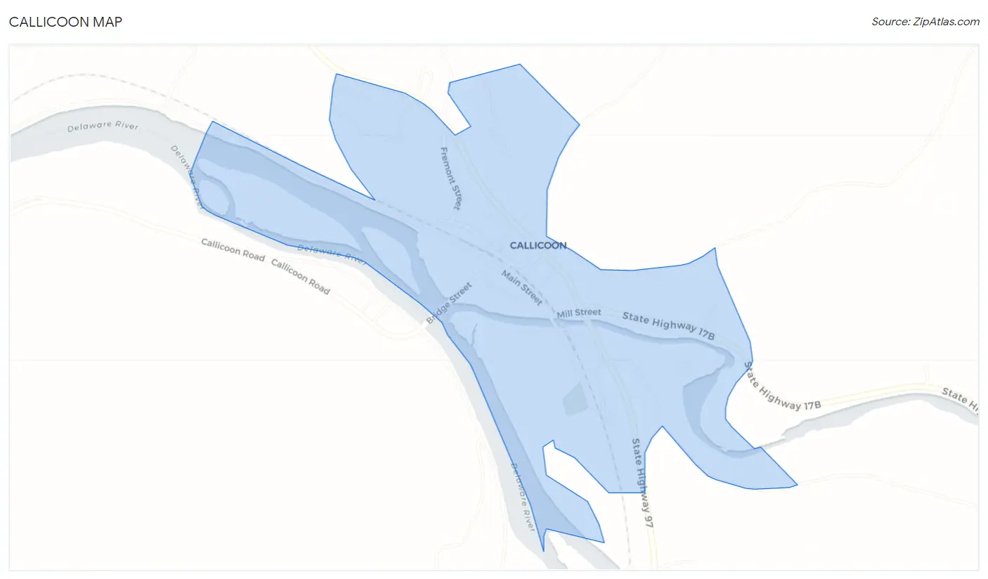 Callicoon Map