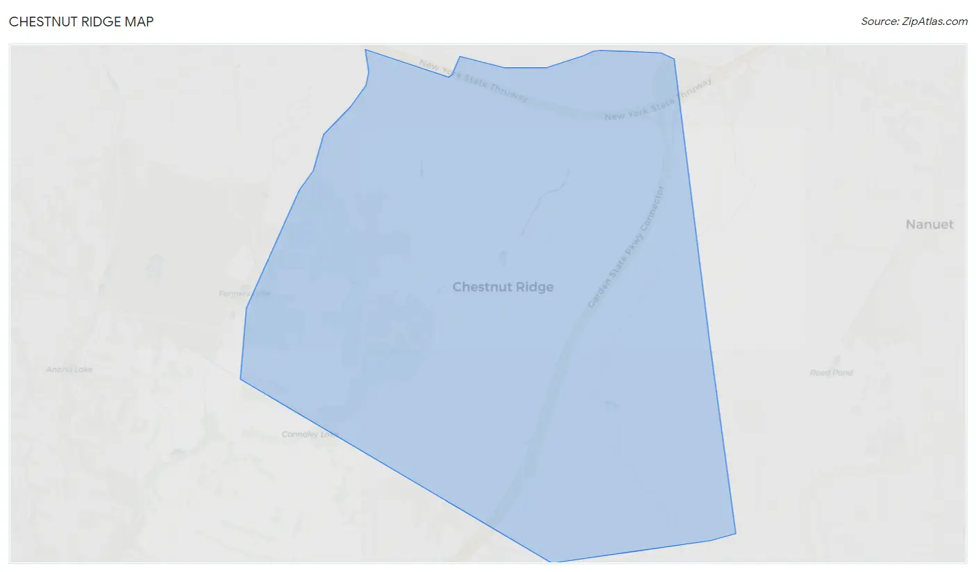 Chestnut Ridge Map