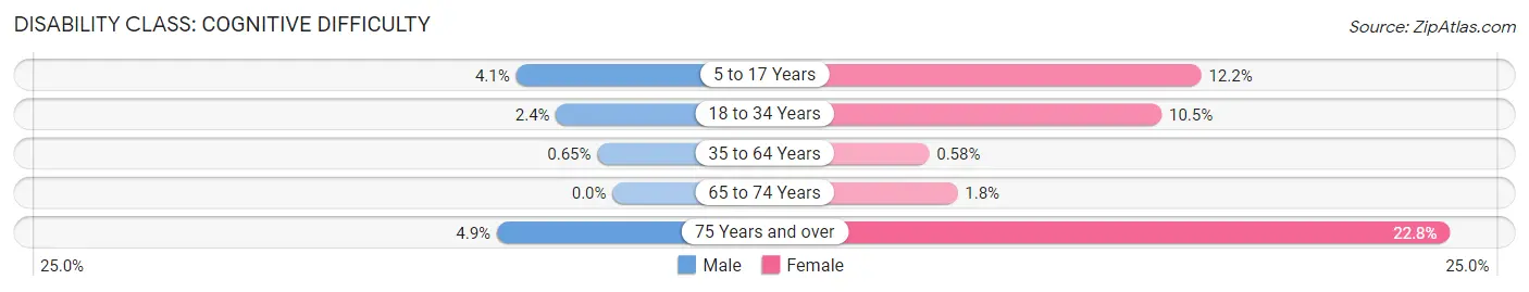 Disability in Chittenango: <span>Cognitive Difficulty</span>