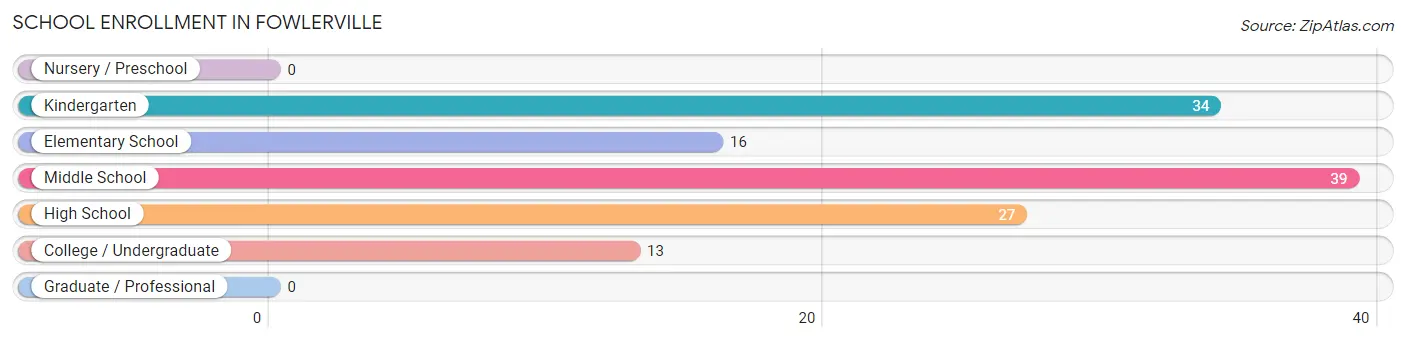 School Enrollment in Fowlerville
