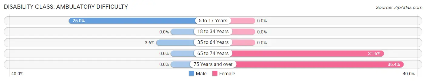 Disability in Galway: <span>Ambulatory Difficulty</span>