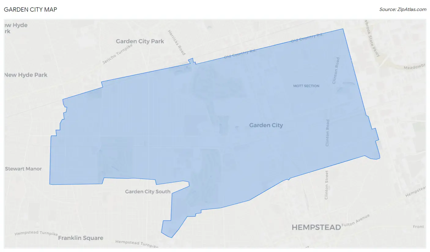 Garden City Map