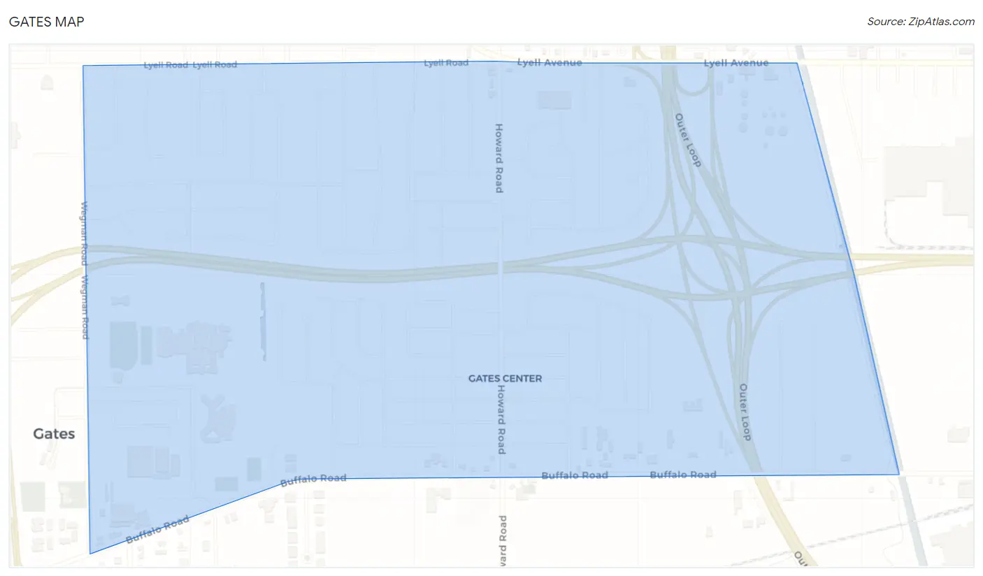 Gates Map