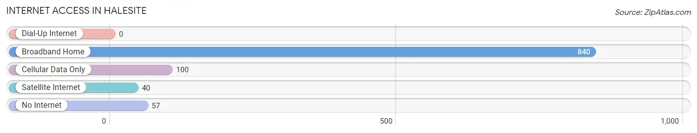 Internet Access in Halesite