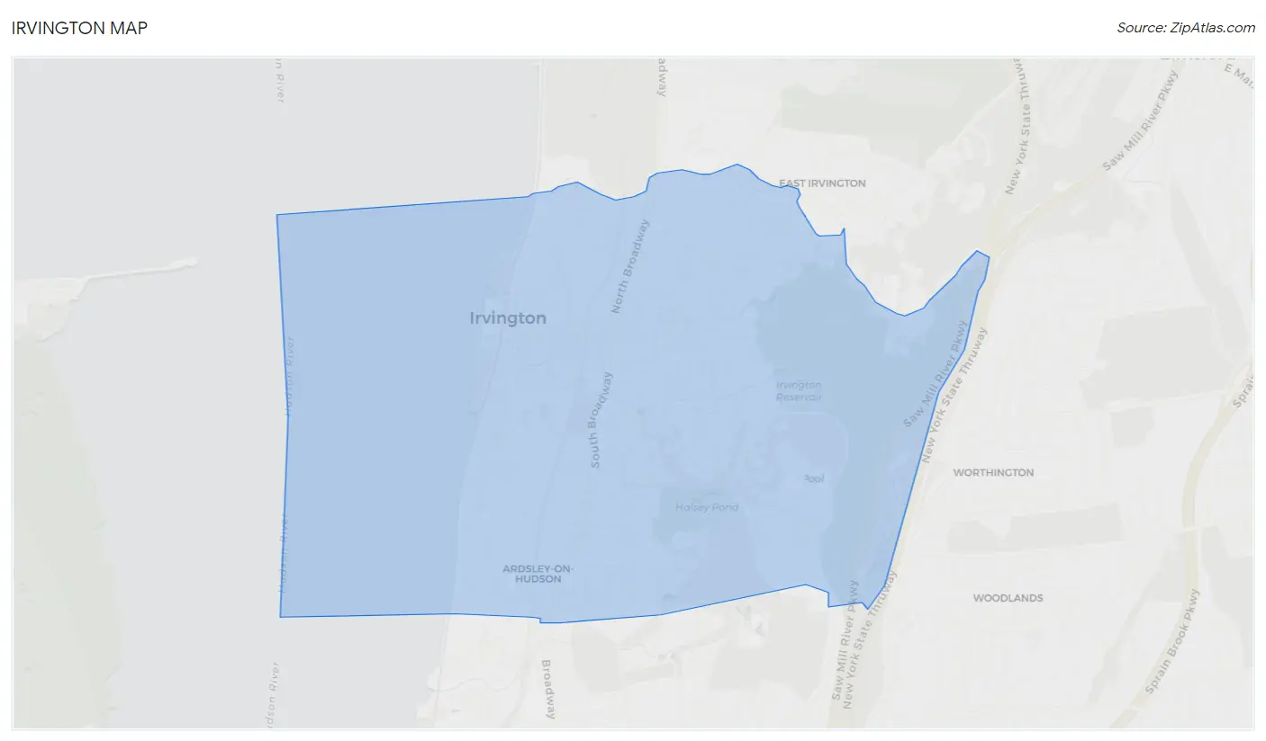 Irvington Map