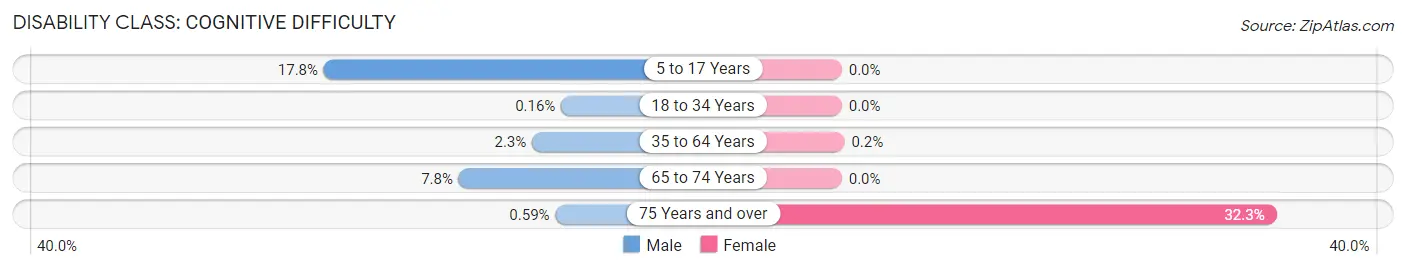 Disability in Manorhaven: <span>Cognitive Difficulty</span>