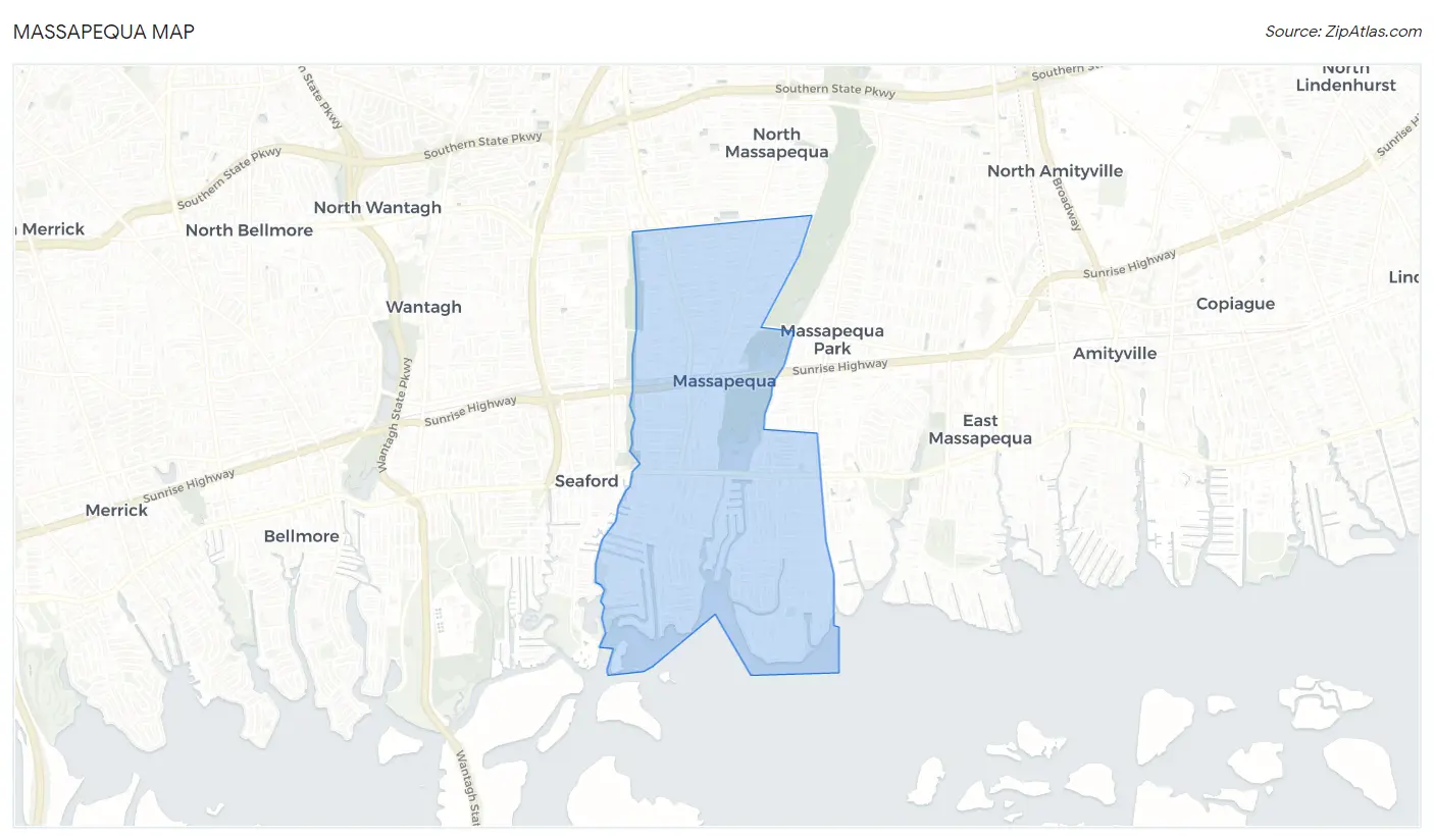 Massapequa Map