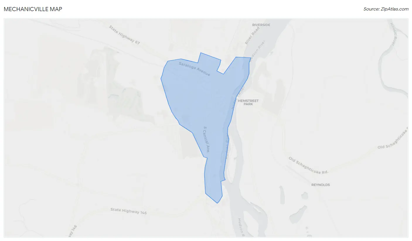 Mechanicville Map