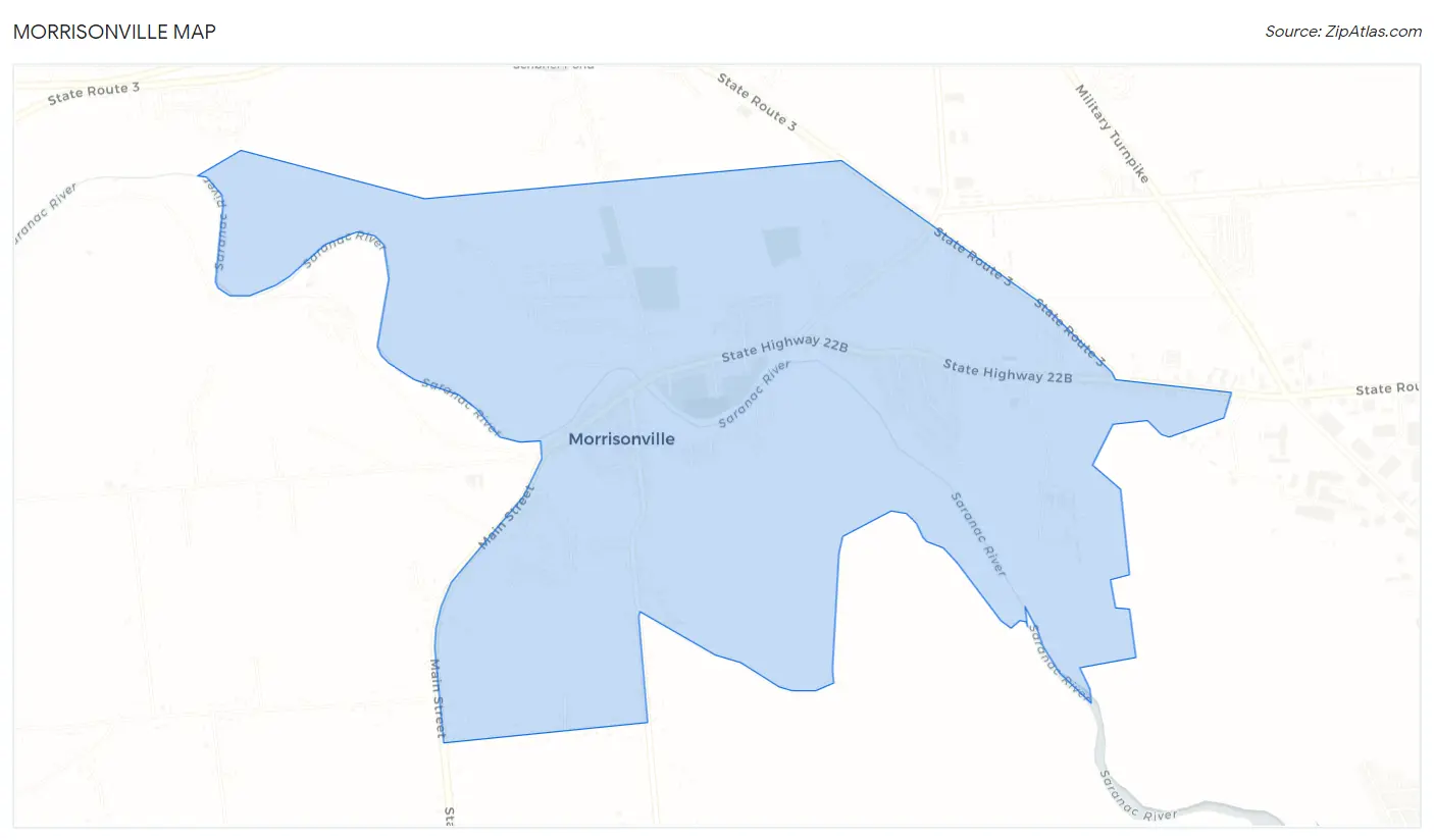 Morrisonville Map