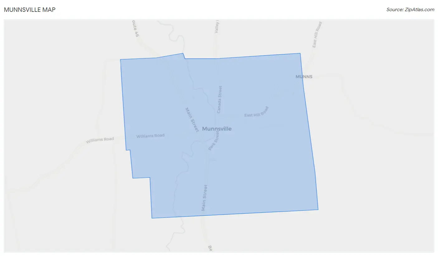 Munnsville Map