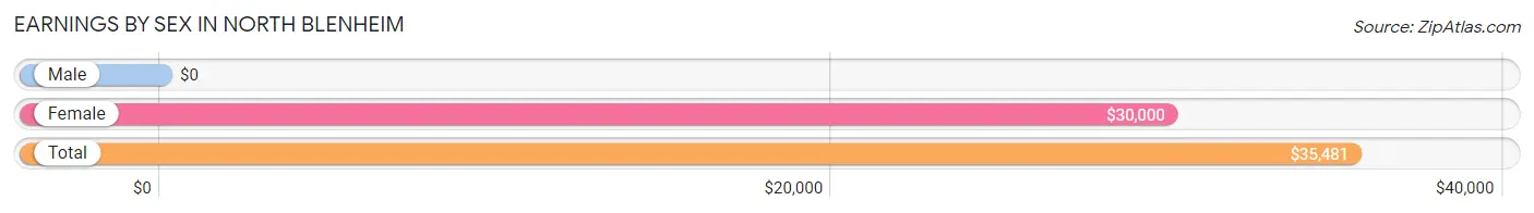 Earnings by Sex in North Blenheim