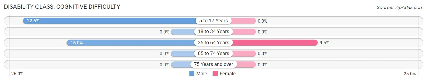 Disability in Pleasant Valley: <span>Cognitive Difficulty</span>