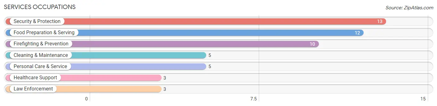 Services Occupations in Round Lake