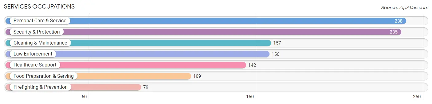 Services Occupations in Salisbury