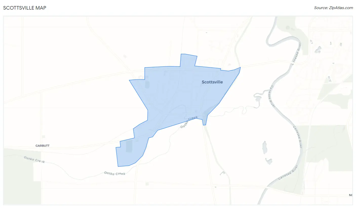 Scottsville Map