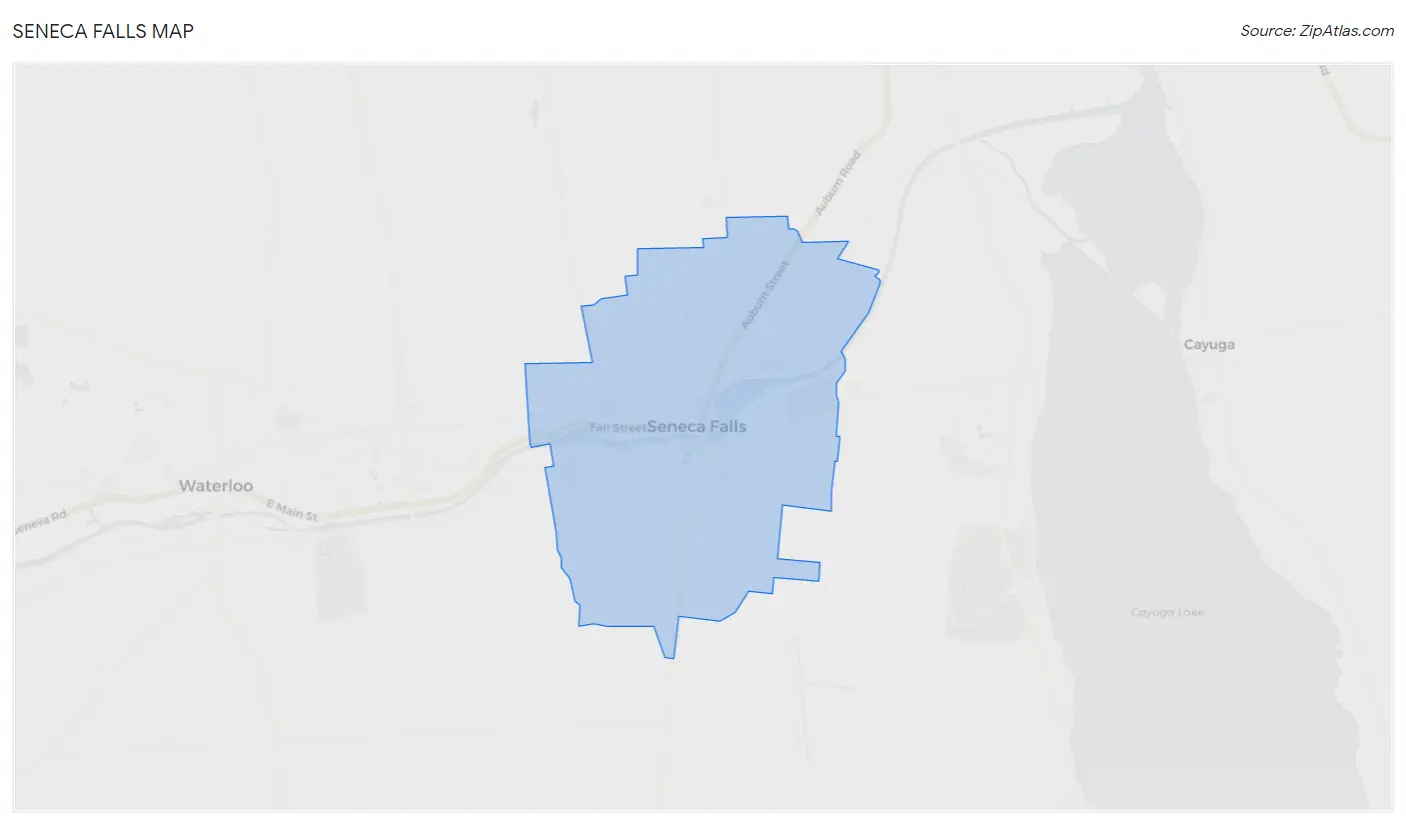 Seneca Falls Map