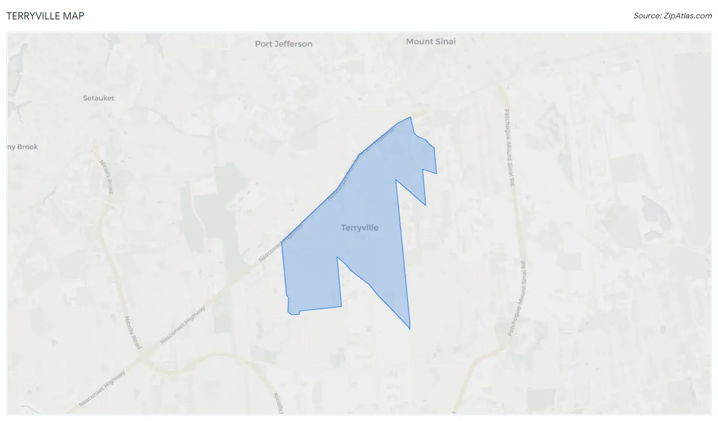 Terryville Map