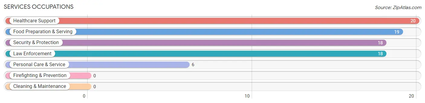 Services Occupations in Walker Valley