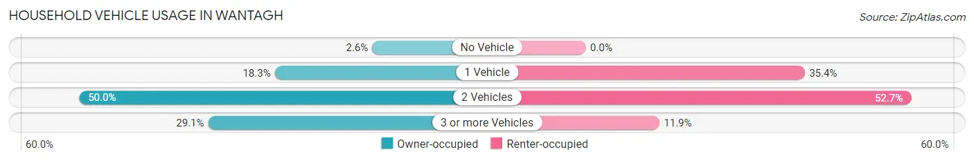 Household Vehicle Usage in Wantagh