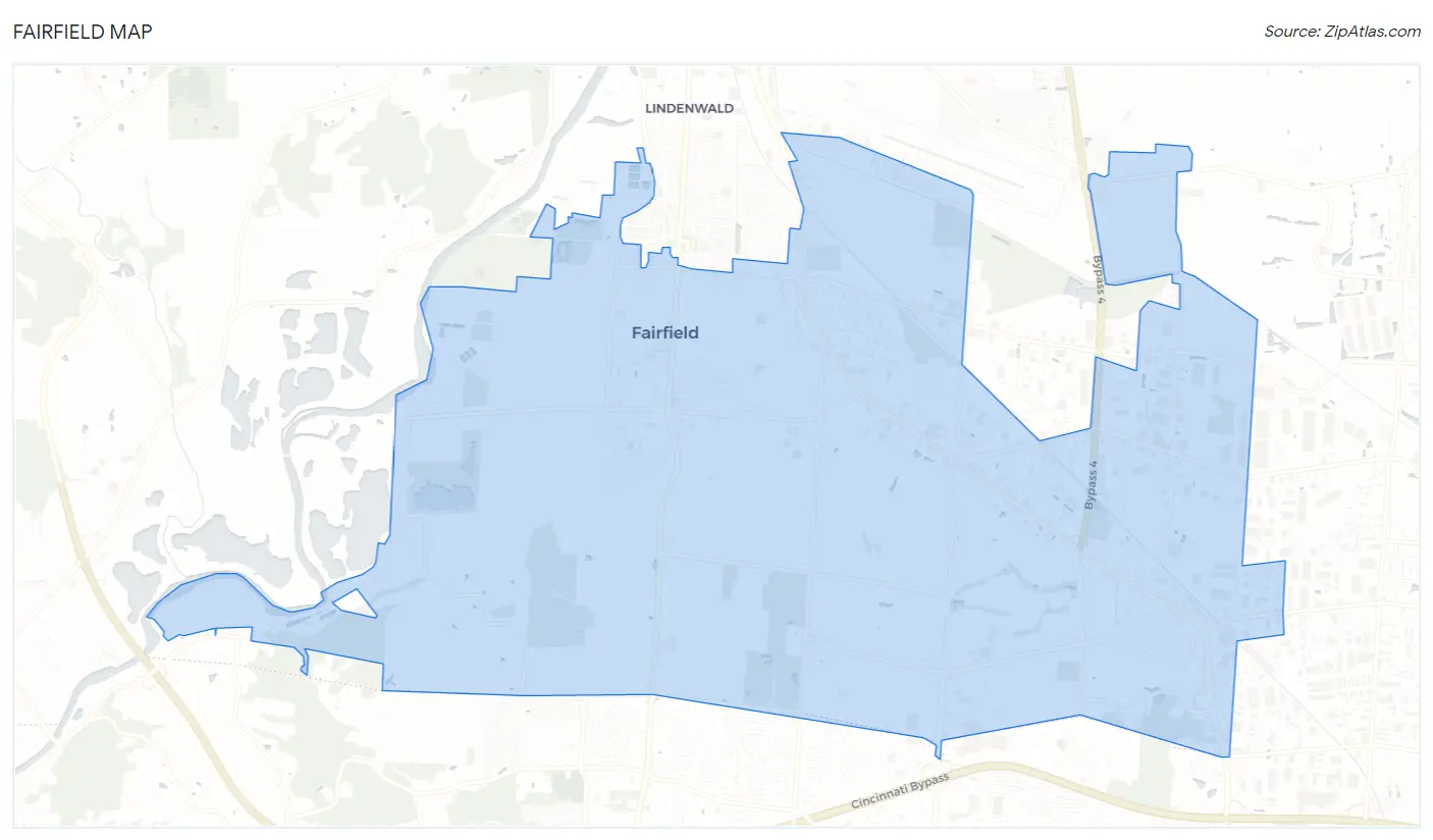 Fairfield Map