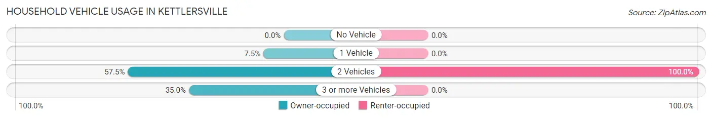 Household Vehicle Usage in Kettlersville