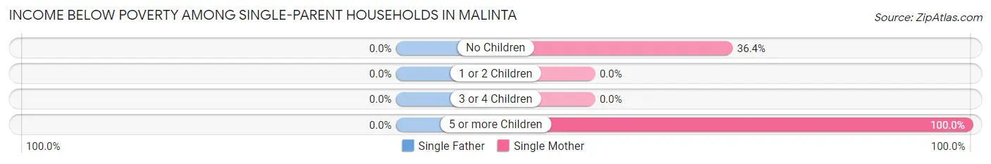 Income Below Poverty Among Single-Parent Households in Malinta