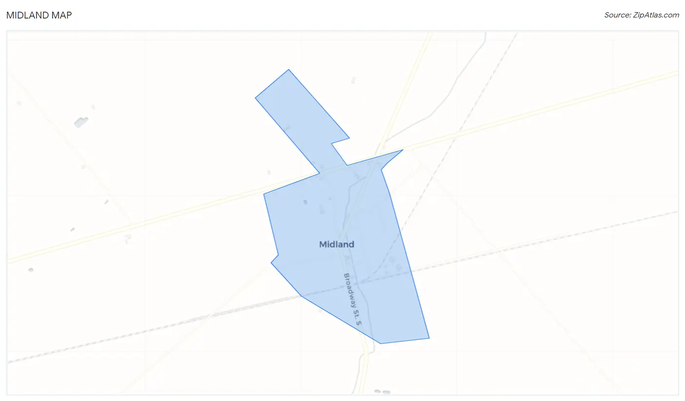 Midland Map