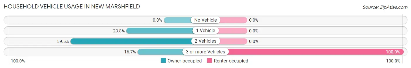 Household Vehicle Usage in New Marshfield