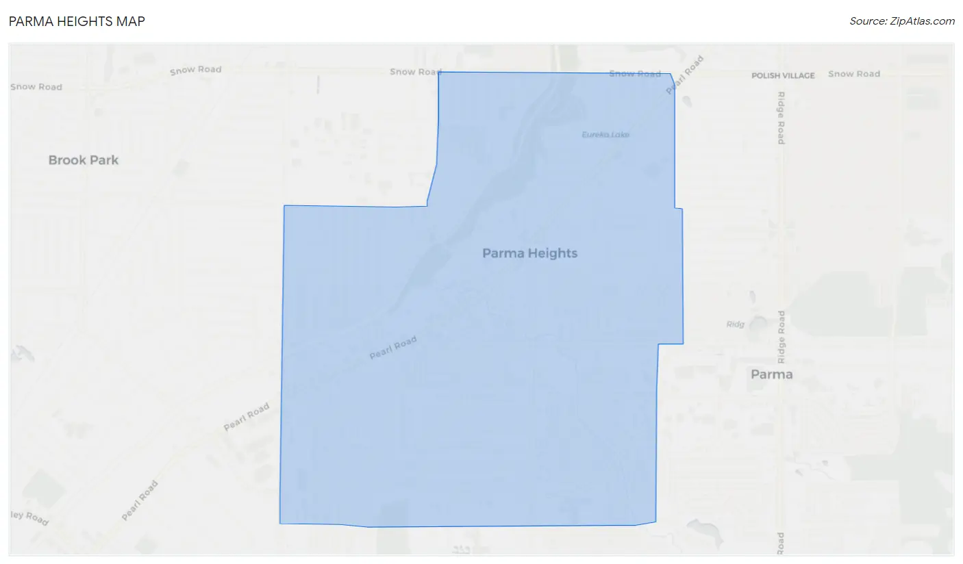 Parma Heights Map