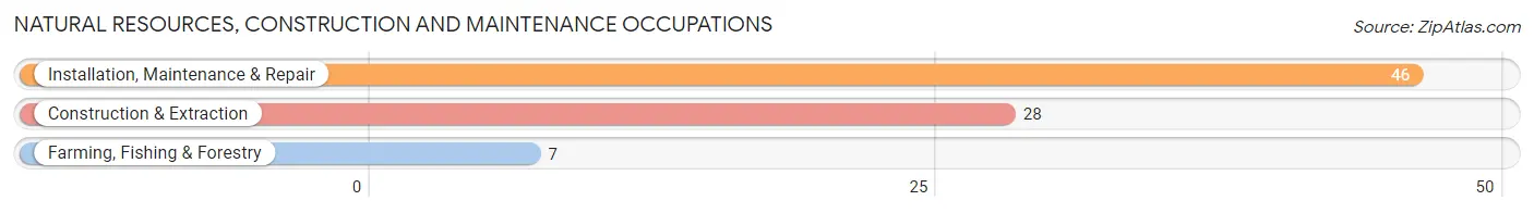 Natural Resources, Construction and Maintenance Occupations in Sabina