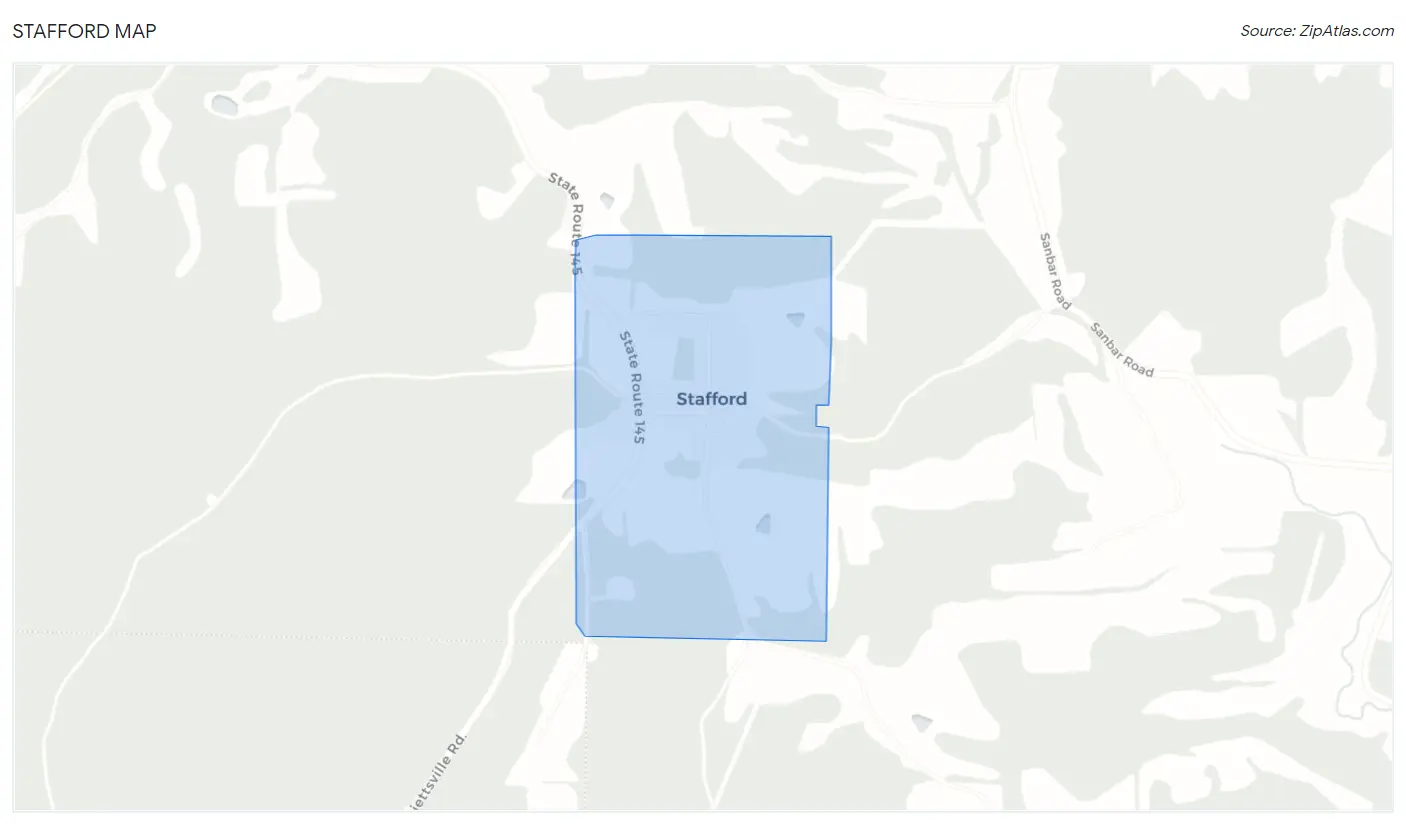 Stafford Map