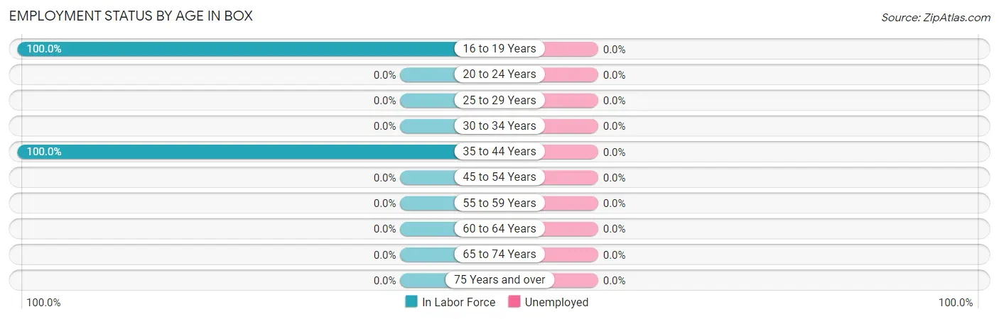 Employment Status by Age in Box