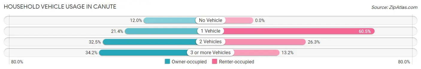 Household Vehicle Usage in Canute