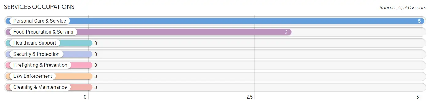 Services Occupations in Carrier