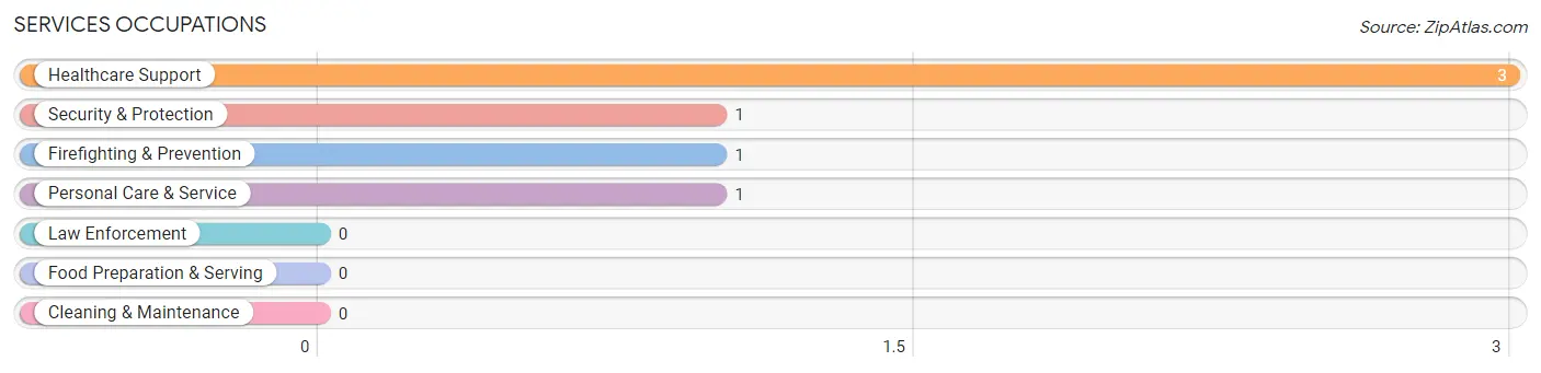 Services Occupations in Council Hill