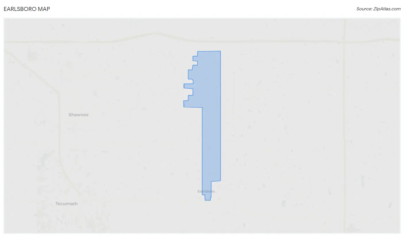 Earlsboro Map