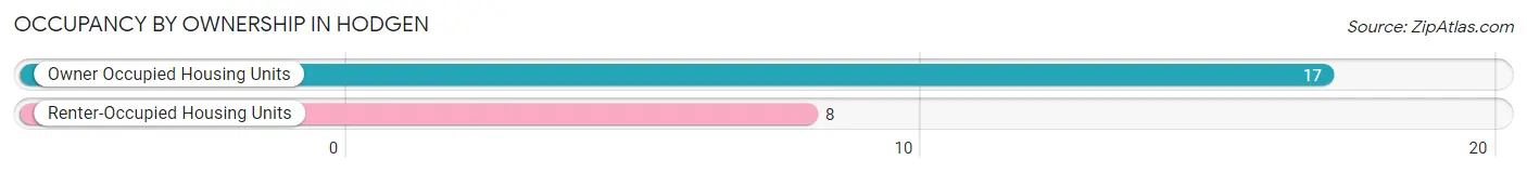 Occupancy by Ownership in Hodgen
