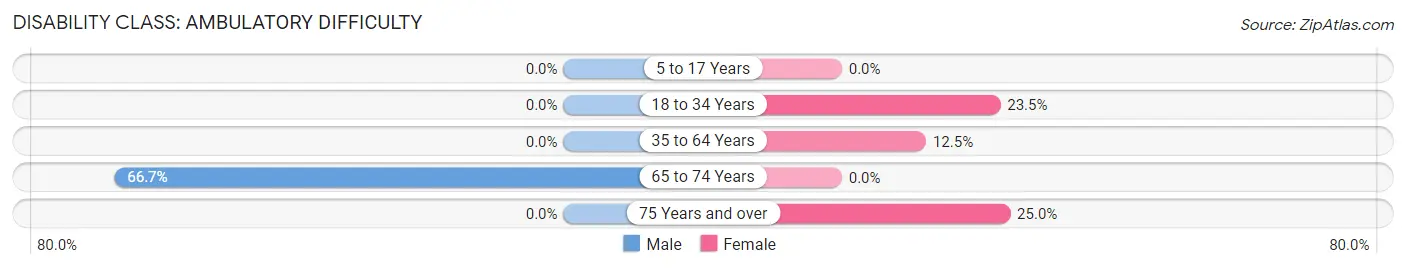 Disability in Martha: <span>Ambulatory Difficulty</span>