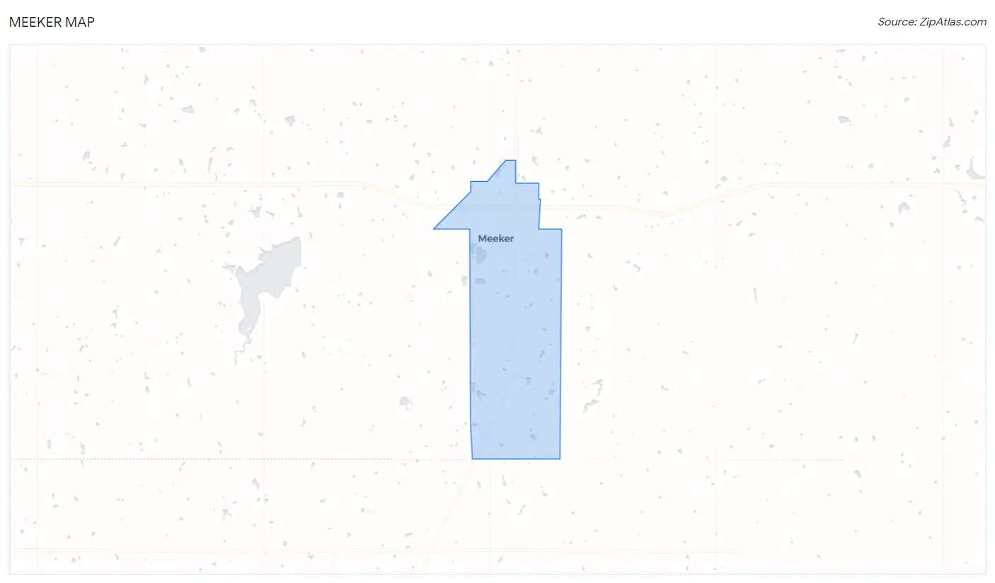 Meeker Map