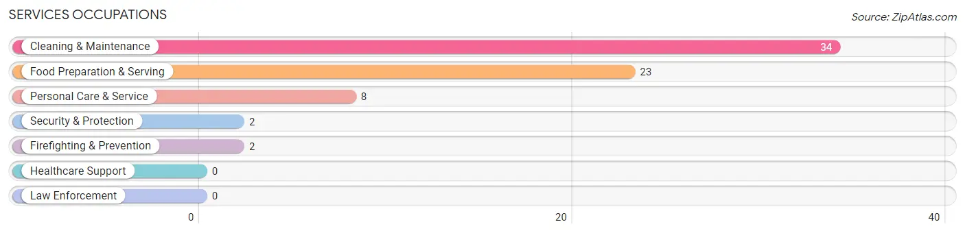 Services Occupations in Morrison