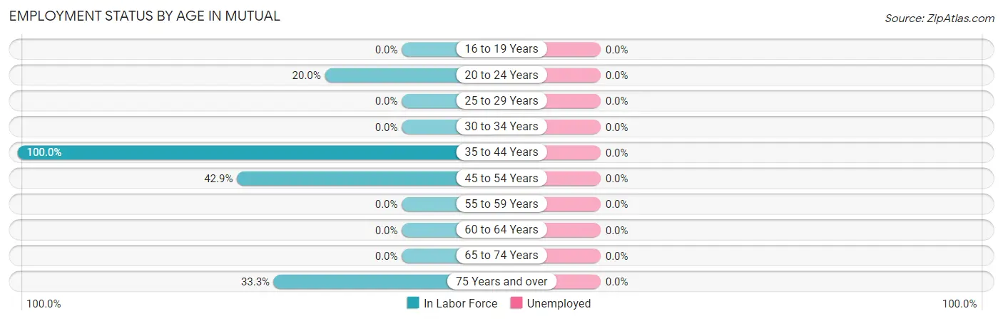 Employment Status by Age in Mutual